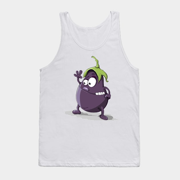 eggplant Tank Top by T-shirt_best_